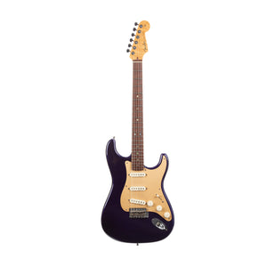 2005 Fender Custom Shop Custom Classic Player V Neck Stratocaster Electric Guitar, Midnight Blue, CZ51832