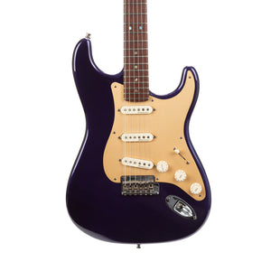 2005 Fender Custom Shop Custom Classic Player V Neck Stratocaster Electric Guitar, Midnight Blue, CZ51832