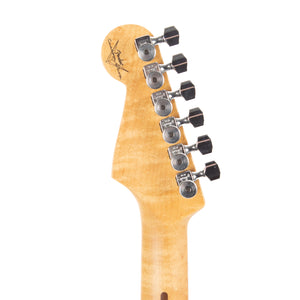 2005 Fender Custom Shop Custom Classic Player V Neck Stratocaster Electric Guitar, Midnight Blue, CZ51832