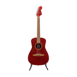 Fender California Malibu Classic Small-Bodied Acoustic Guitar, Hot Rod Red Metallic, CGFA181275
