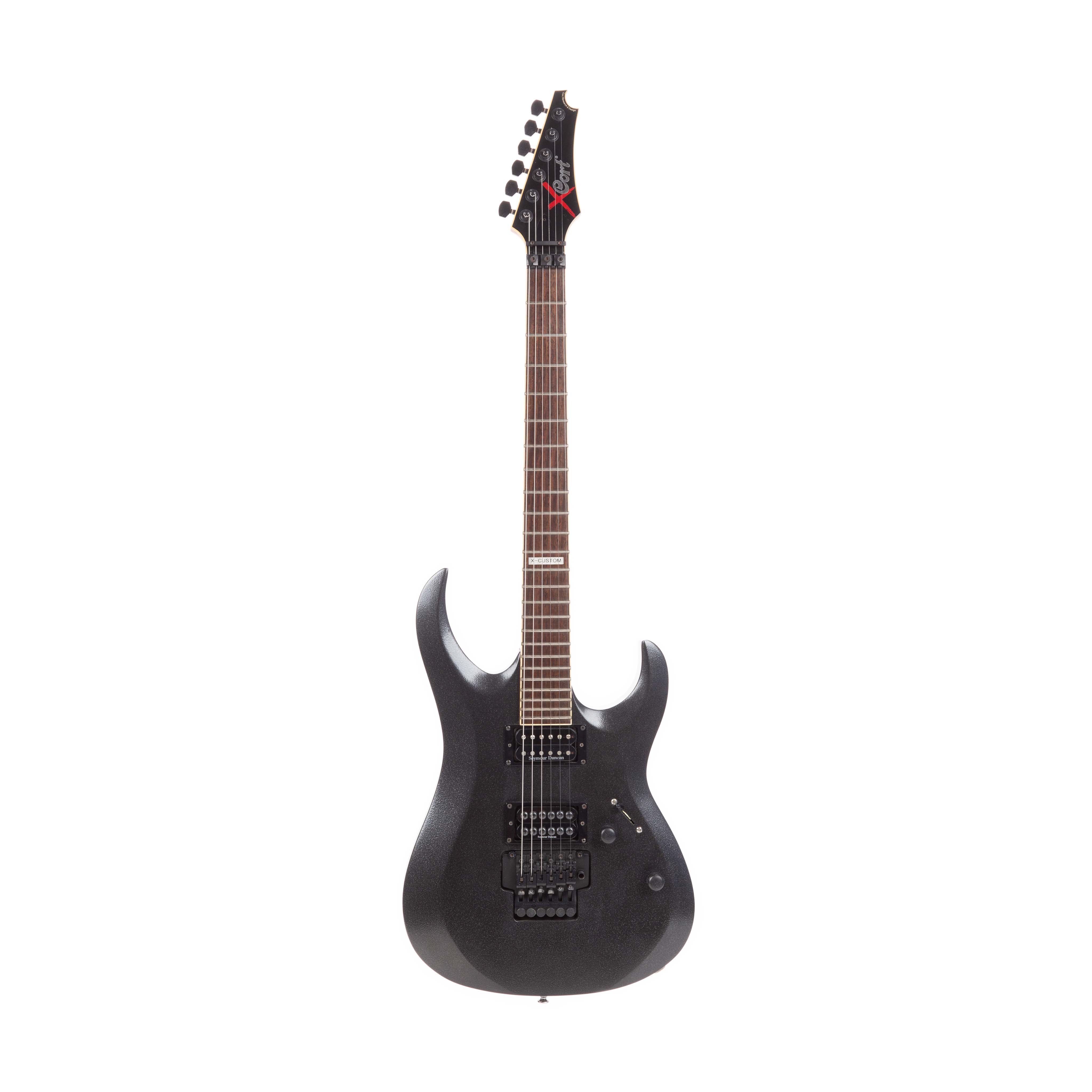 Cort X-Custom Electric Guitar, Rosewood Fretboard, Black Hammer, 20724 –  Well Played Gear