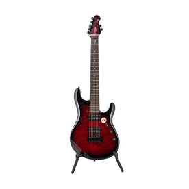 Sterling by Music Man JP170D-RRB John Petrucci Signature Electric Guitar, Ruby Red Burst, SB14624